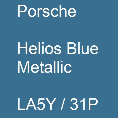 Porsche, Helios Blue Metallic, LA5Y / 31P.